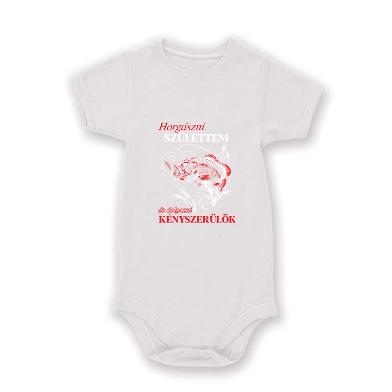 Horgászni születtem Baby Body