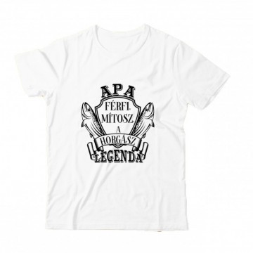 Apa Mítosz Horgász legenda Gyermek Póló