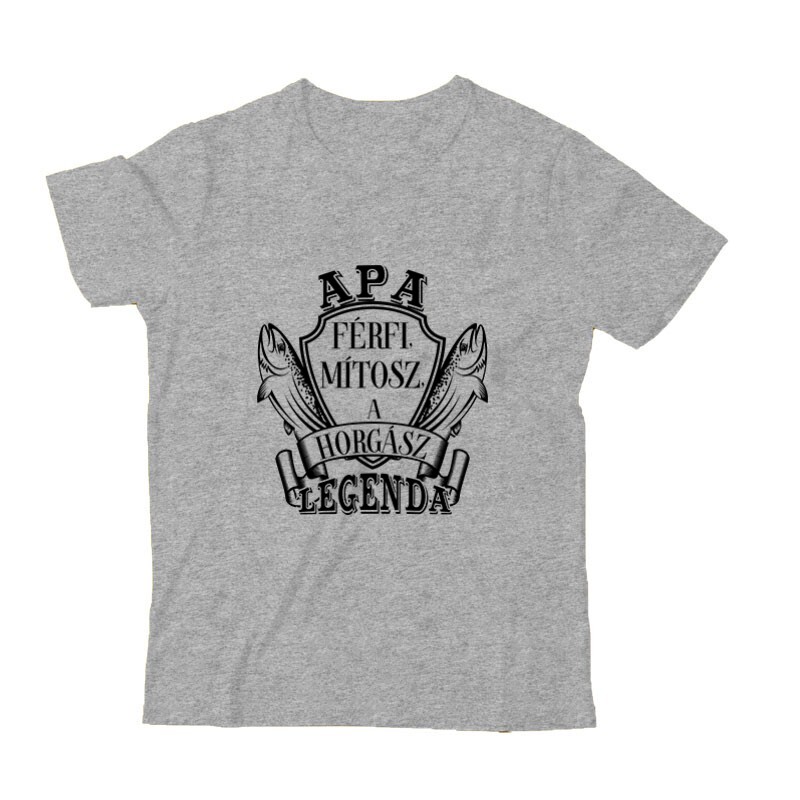 Apa Mítosz Horgász legenda Gyermek Póló