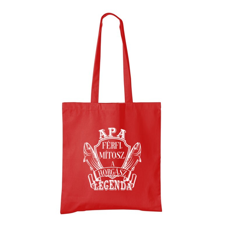 Apa Mítosz Horgász legenda Bevásárló Táska