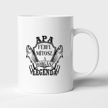 Apa Mítosz Horgász legenda Bögre