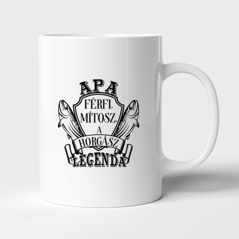 Apa Mítosz Horgász legenda Bögre
