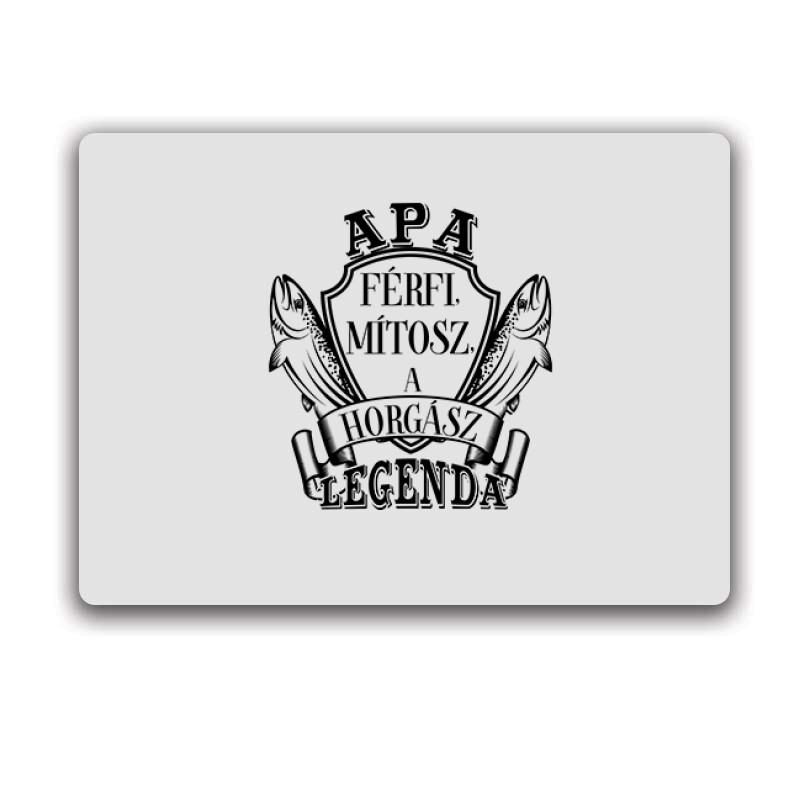 Apa Mítosz Horgász legenda Egérpad