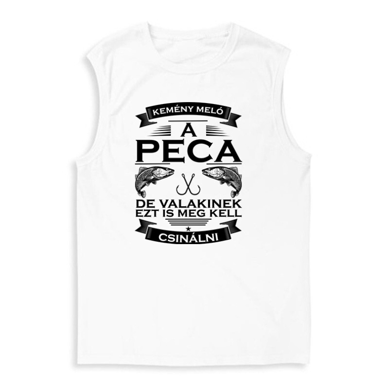 Nehéz meló a peca Férfi Trikó