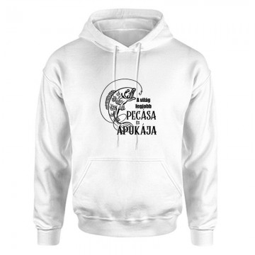 Pecás Apu Unisex Kapucnis Pulcsi