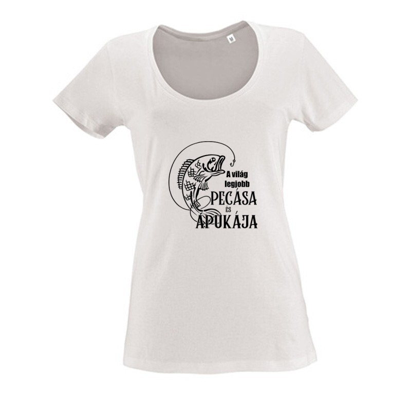 Pecás Apu Női O Nyakú Póló