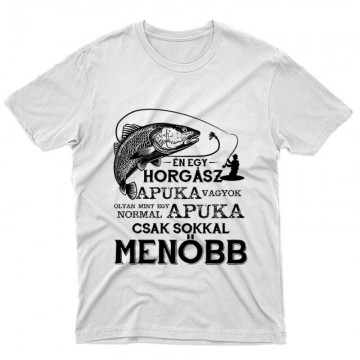Horgász apuka Unisex Póló