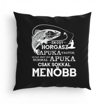 Horgász apuka Párna