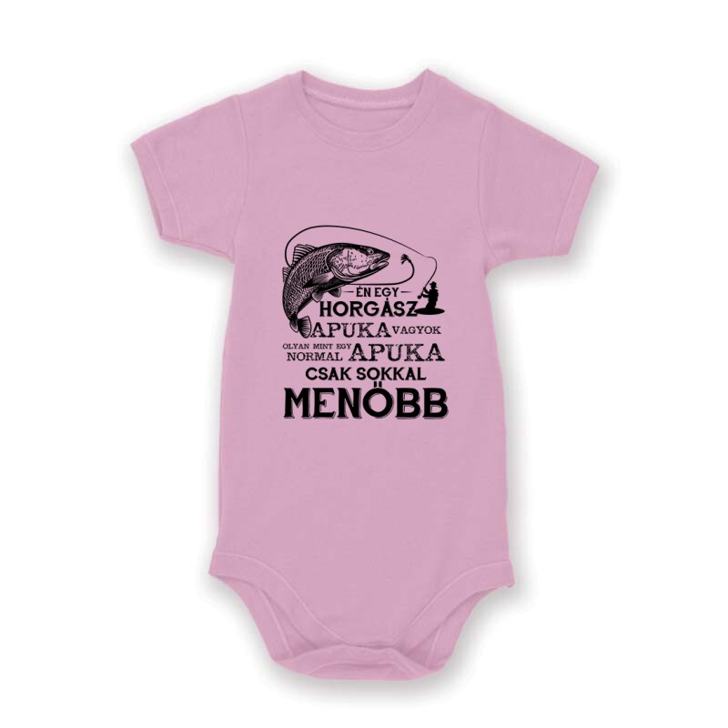 Horgász apuka Baby Body