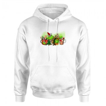 Christmas Punch Grinch Unisex Kapucnis Pulcsi