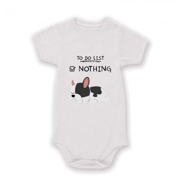 To Do List Frenchie Baby Body
