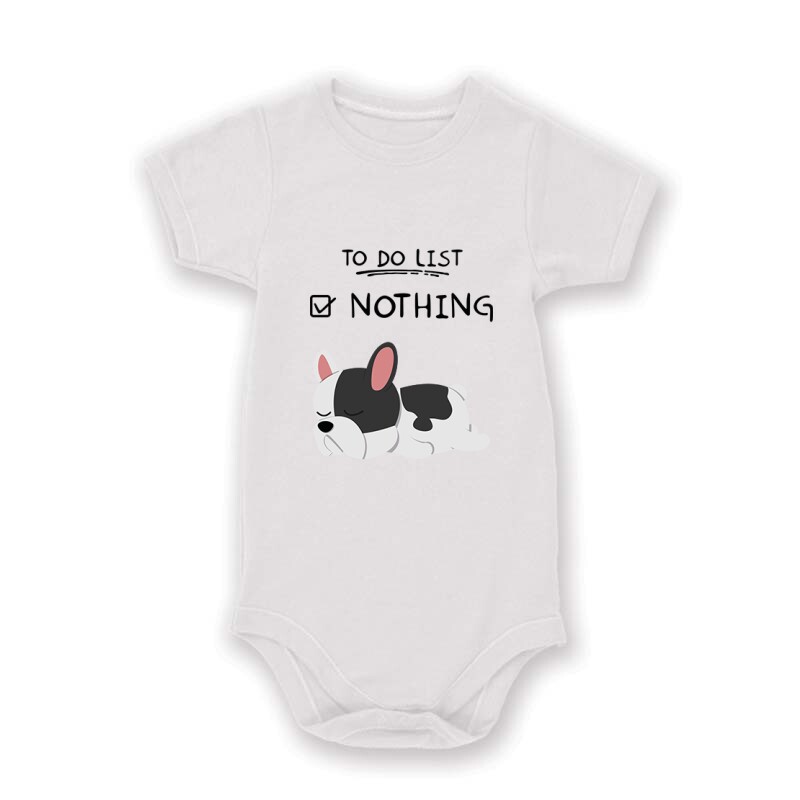 To Do List Frenchie Baby Body