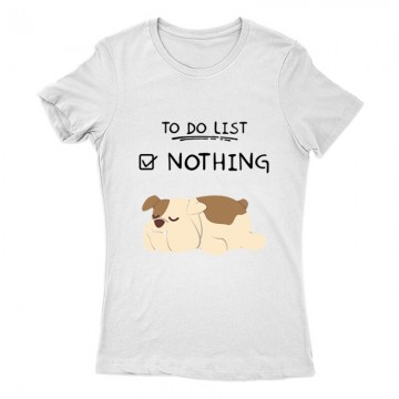 To Do List English Női Póló