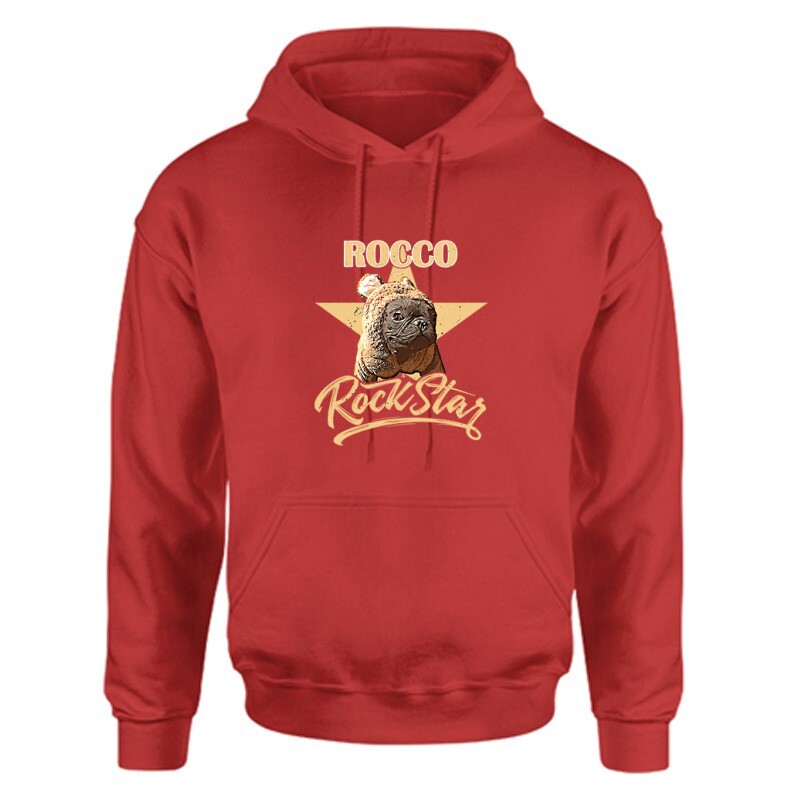 Rocco Rockstar Unisex Kapucnis Pulcsi