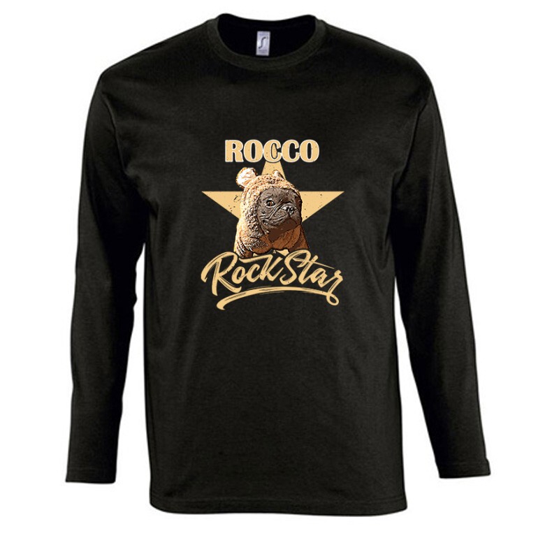 Rocco Rockstar Hosszú Ujjú Póló