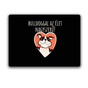 Bulldoggal az élet Egérpad