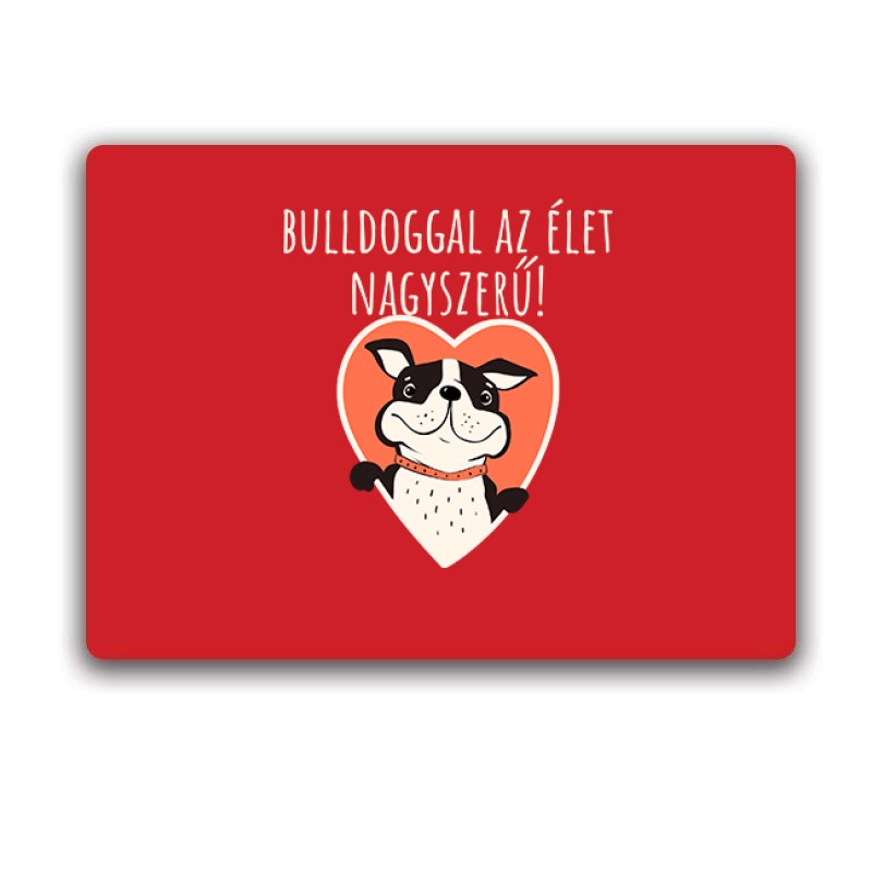 Bulldoggal az élet Egérpad