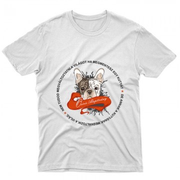 Megmentesz egy kutyát Unisex Póló