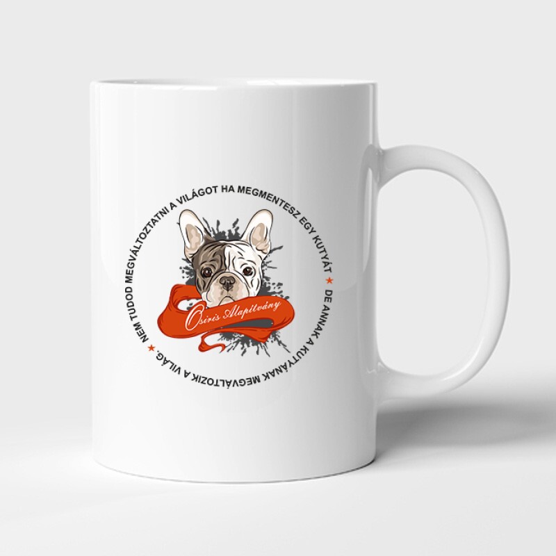 Megmentesz egy kutyát Bögre