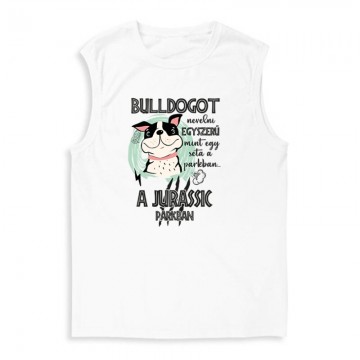 Jurassic Francia Bulldog Férfi Trikó