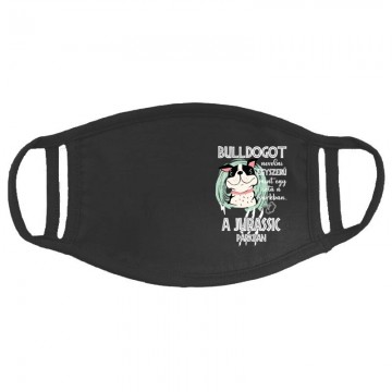 Jurassic Francia Bulldog Arcmaszk