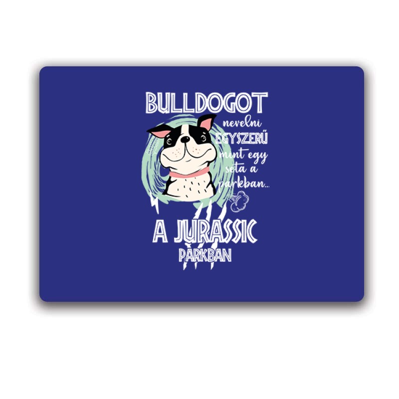 Jurassic Francia Bulldog Egérpad