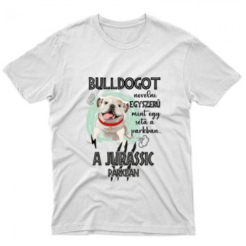 Jurassic English Bulldog Unisex Póló