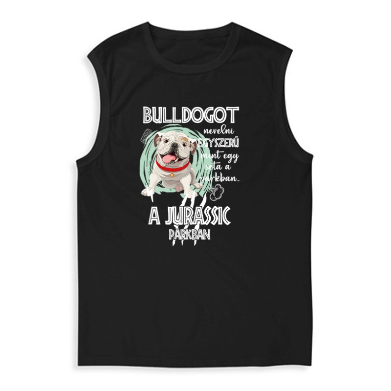 Jurassic English Bulldog Férfi Trikó