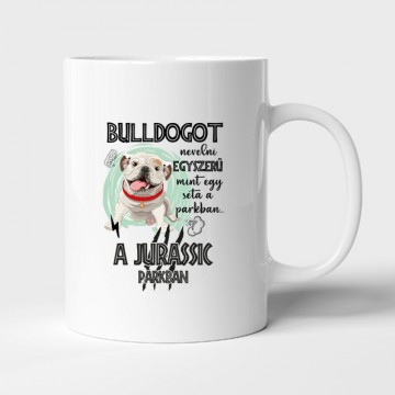 Jurassic English Bulldog Bögre