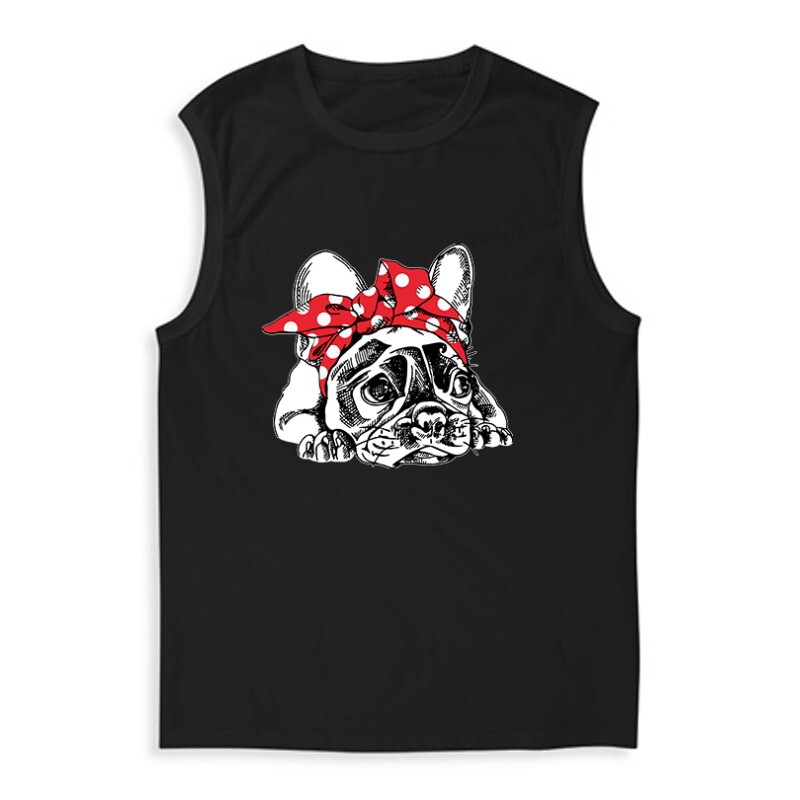 Frenchie Bow Férfi Trikó