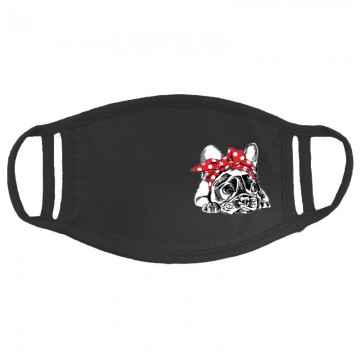 Frenchie Bow Arcmaszk