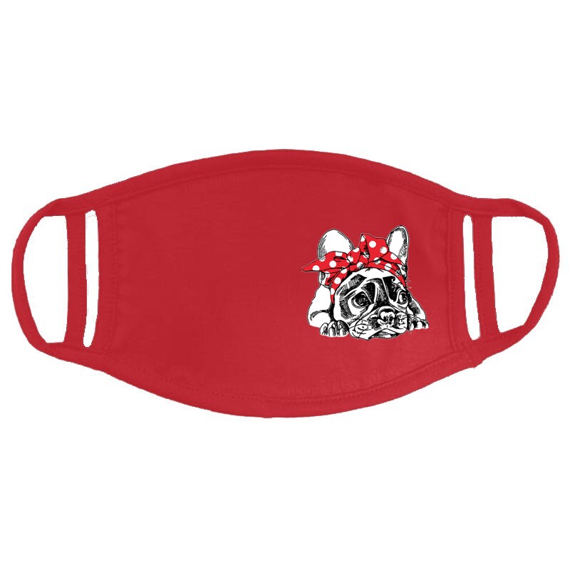 Frenchie Bow Arcmaszk