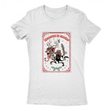 Krampus is coming Női Póló