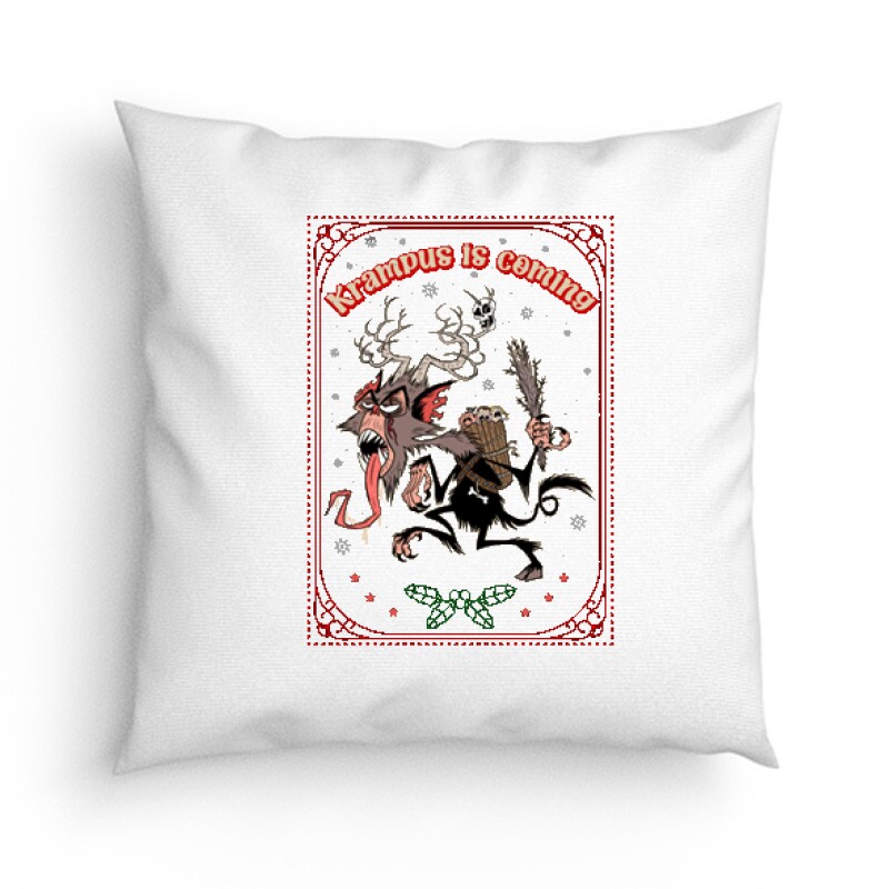 Krampus is coming Párna