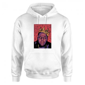 The Notorious BIG Unisex Kapucnis Pulcsi