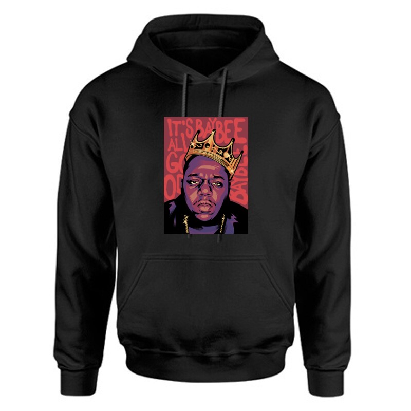 The Notorious BIG Unisex Kapucnis Pulcsi