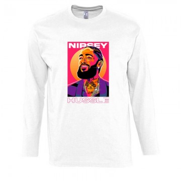 NIPSEY HUSSLE Hosszú Ujjú Póló