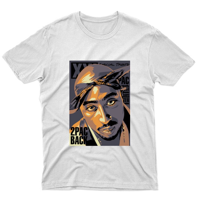 2PAC Back Unisex Póló