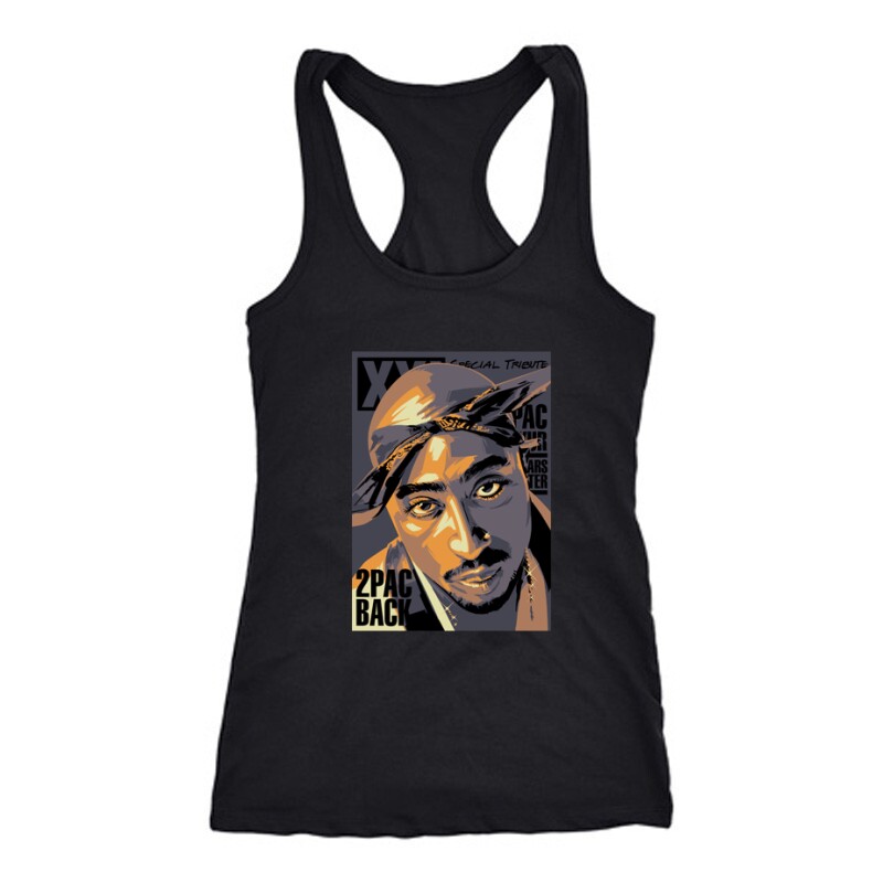 2PAC Back Női Trikó