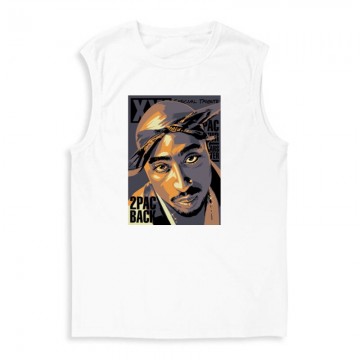 2PAC Back Férfi Trikó