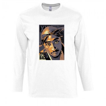 2PAC Back Hosszú Ujjú Póló