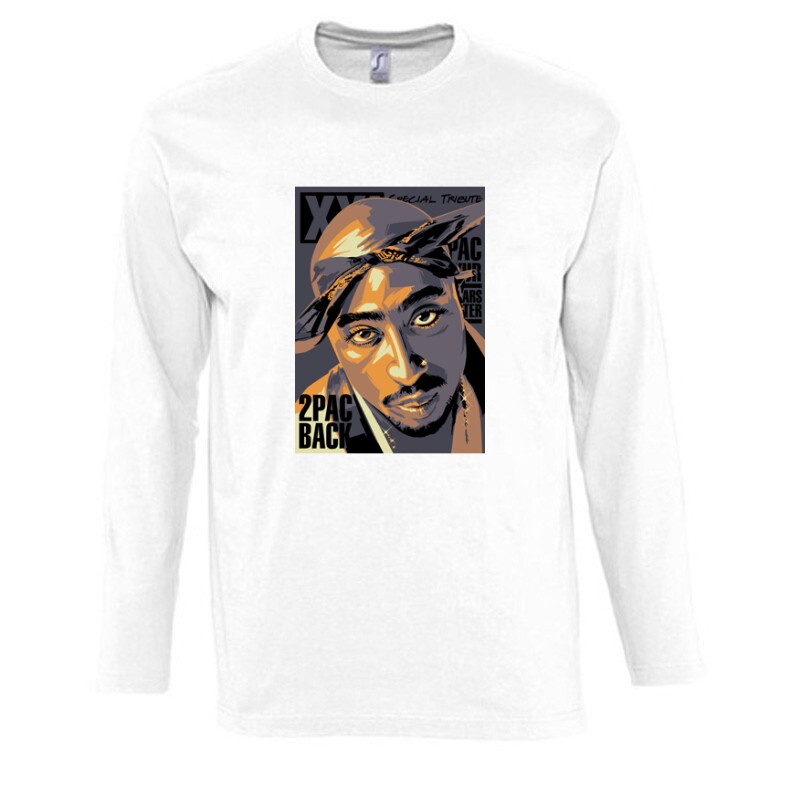 2PAC Back Hosszú Ujjú Póló