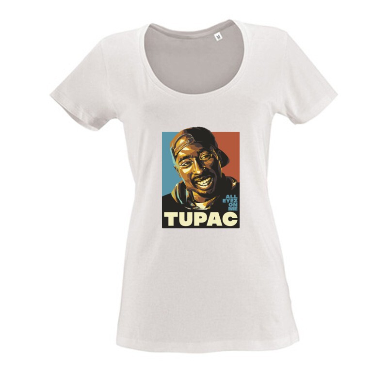 2PAC All Eyez on Me Női O Nyakú Póló