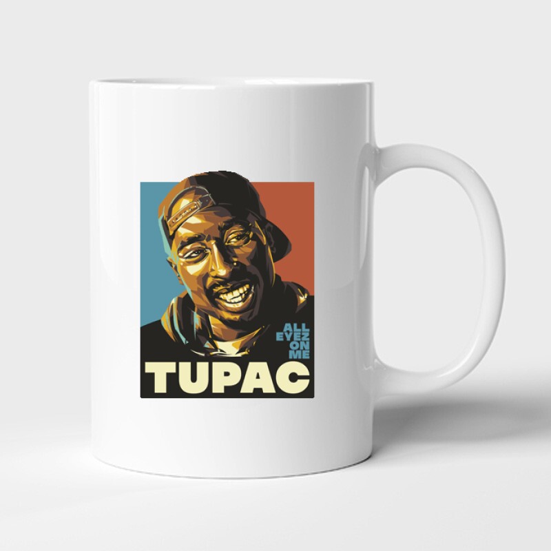 2PAC All Eyez on Me Bögre