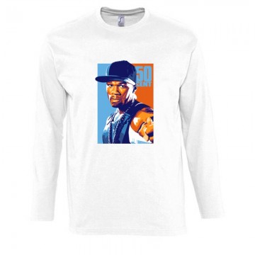 50 Cent Hosszú Ujjú Póló