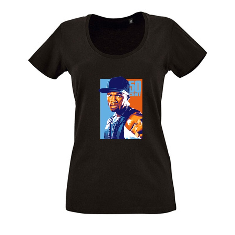 50 Cent Női O Nyakú Póló