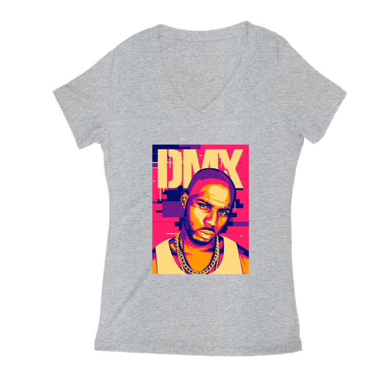 DMX Női V Kivágott póló