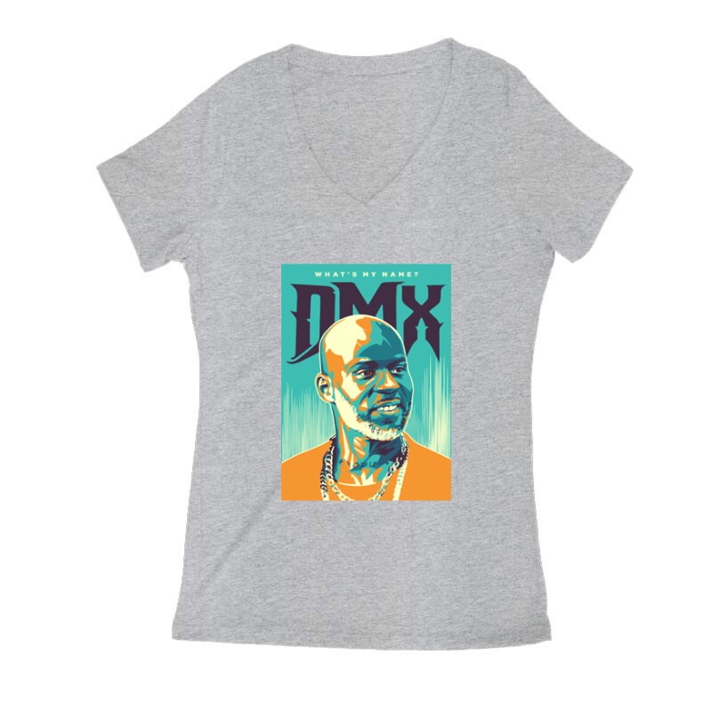 DMX What's my name Női V Kivágott póló