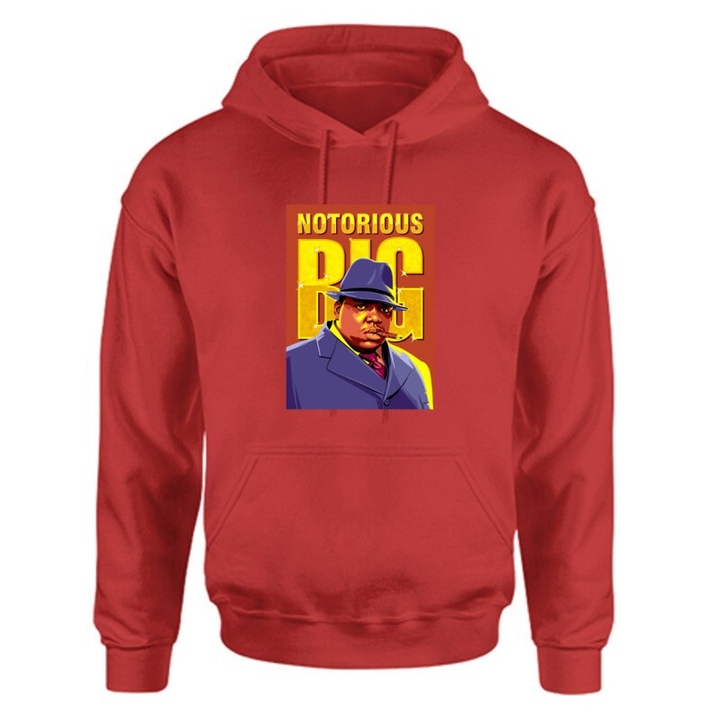 NOTORIOUS BIG Unisex Kapucnis Pulcsi