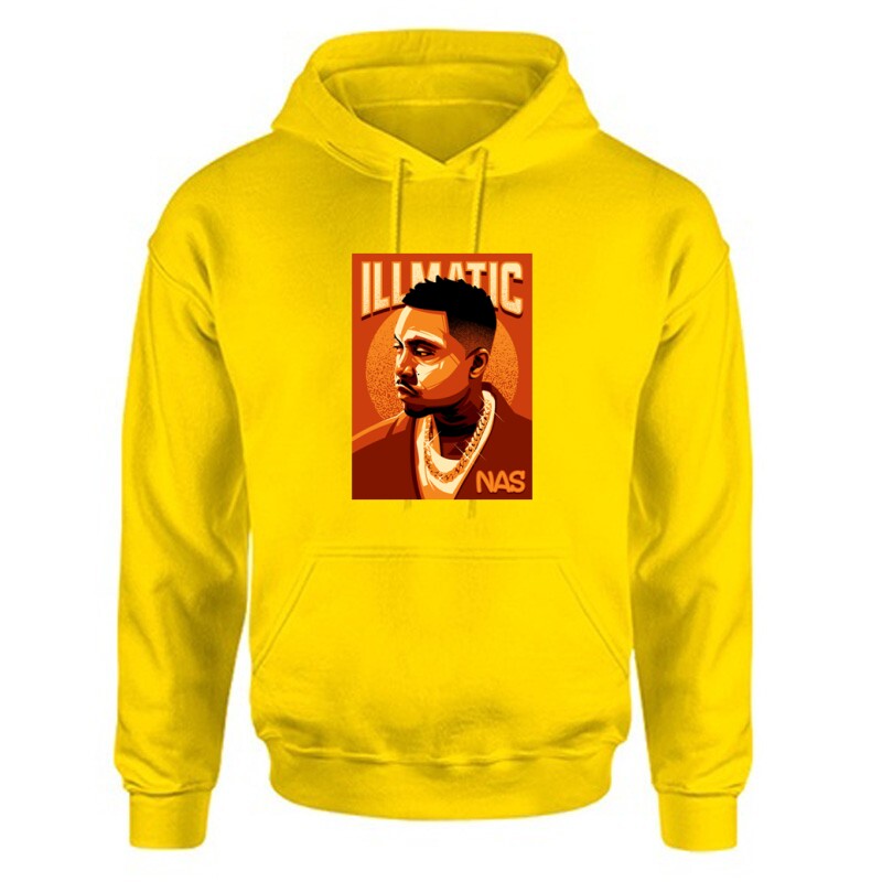 ILLMATIC NAS Unisex Kapucnis Pulcsi